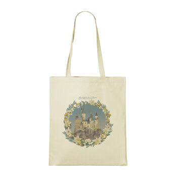 Borsa Harry Potter - Hogwarts Watercolour