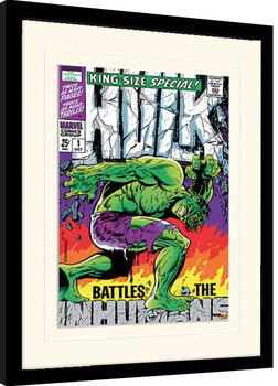 Inramad poster Incredible Hulk - Inhumans