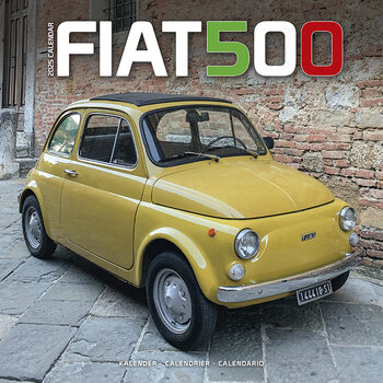 Kalendarz 2025 Fiat 500