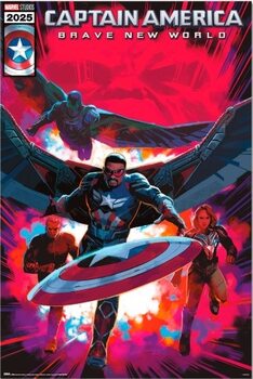 Poster Captain America: Brave New World - Comic