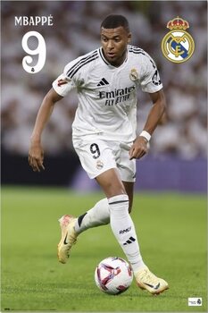 Poster Real Madrid - 2024/2025 Mbappe