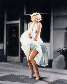 Quadro su tela The Seven Year itch  directed by Billy Wilder, 1955