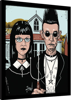 Gerahmte Poster Vincent Trinidad - American Goth