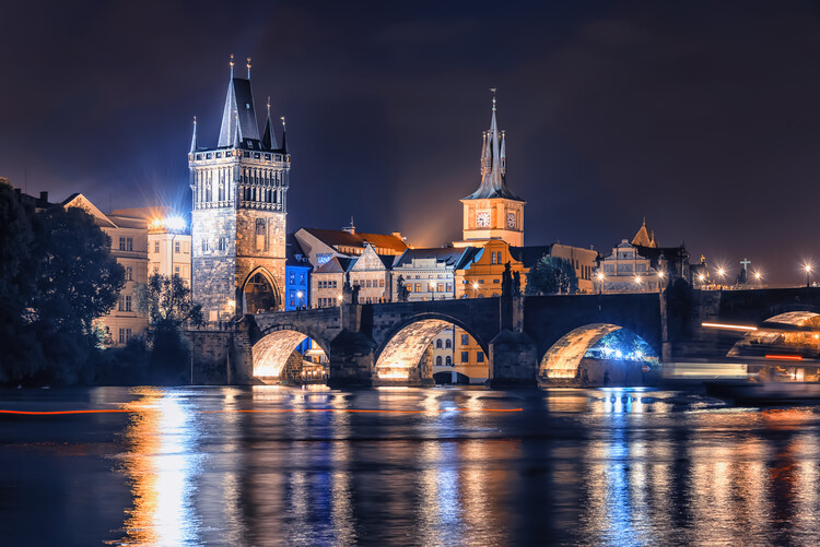 Kunstfoto Prague By Night