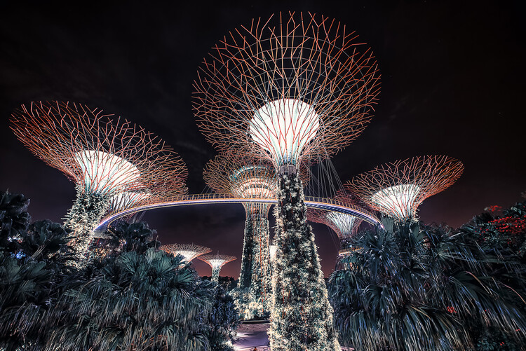 Kunstfoto Singapore Night