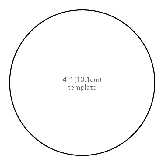 4 Inch Circle Template Printable - Printable Templates