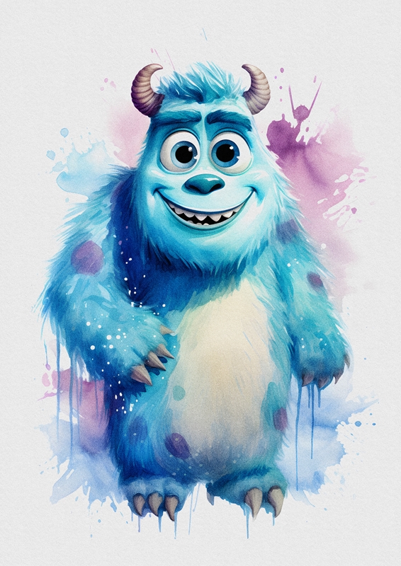 Monster INC posters & prints by KamarGraffiti - Printler