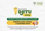 Pendaftaran Beasiswa DJITU 2025 Diperpanjang! Pelajar Perempuan SMA SMK dan Mahasiswi D3 S1 Bisa Daftar Asalkan Memenuhi Syarat Berikut