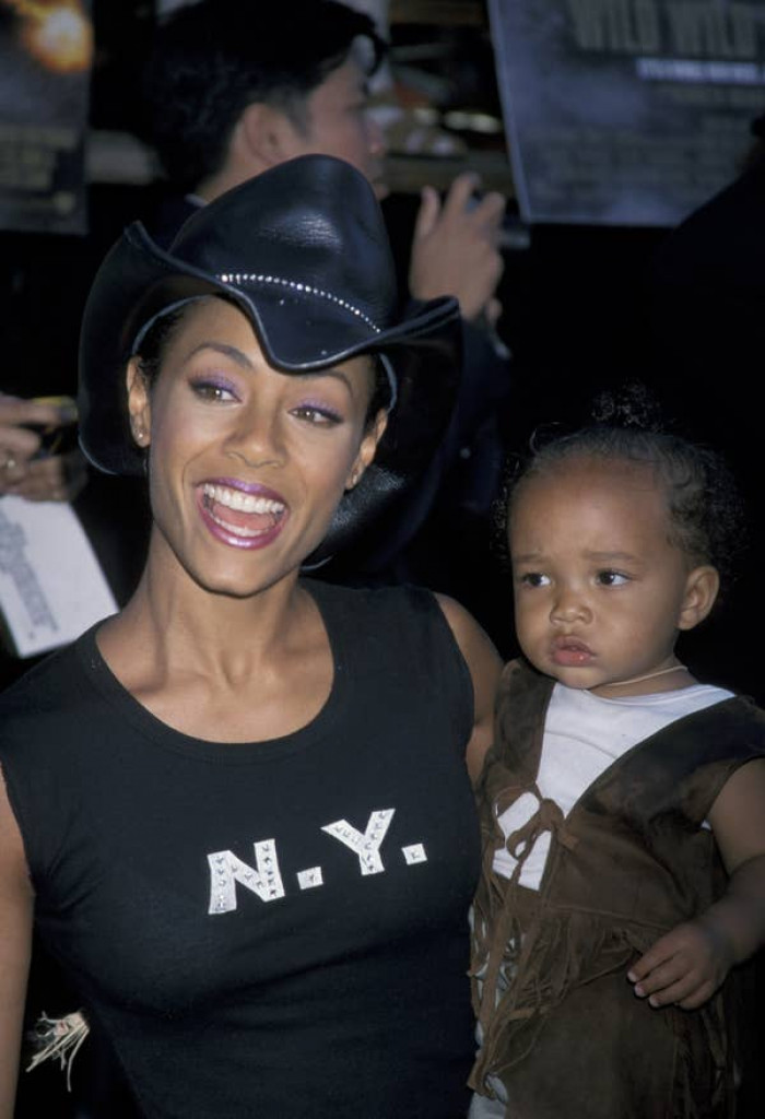 20. Jaden Smith with Jada Pinkett Smith