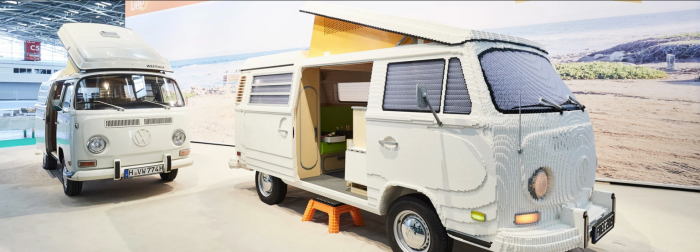 1. A full-size replica of The Volkswagen Type 2 Camper.