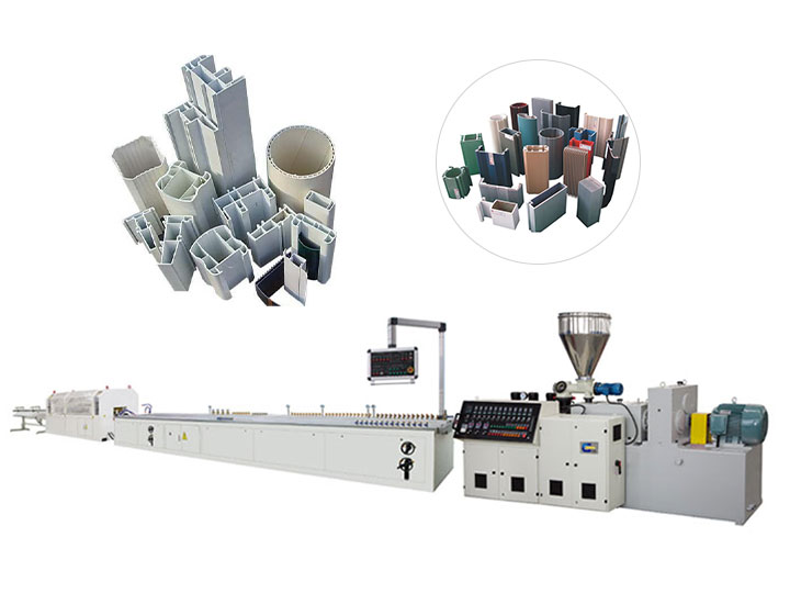 Plastic profile extrusion line | PVC ceiling making machine