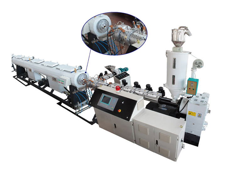 plastic pipe production line