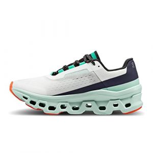 ON Cloudmonster 61.98241 Col. Bianco Verde Acqua Blu Bianco Verde Acqua Blu/40 1/2