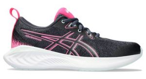 Chaussures de running asics gel cumulus 25 gs gris rose enfant