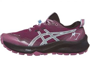 Chaussures Femme ASICS Gel Trabuco 12 Blackberry/Bleu clair