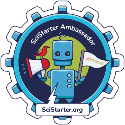 SciStarter Ambassador badge logo