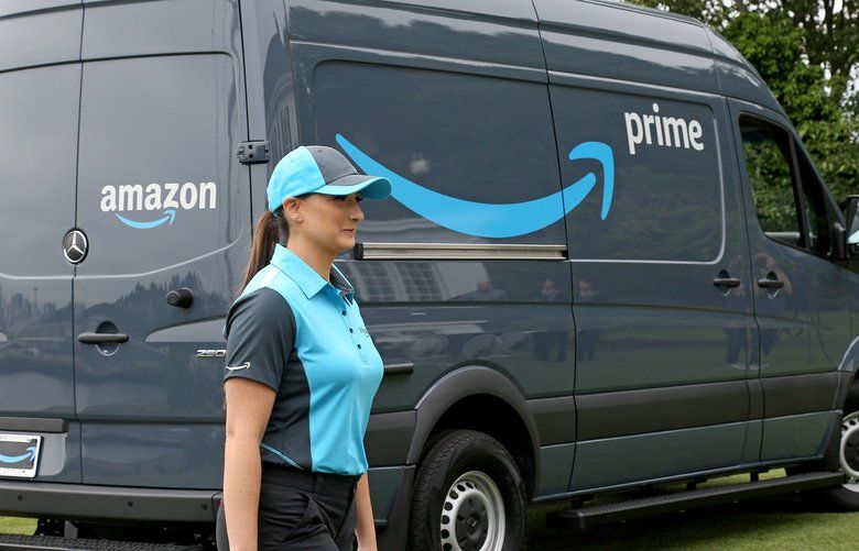 Amazon Orders 000 Vans For New Delivery Program The Seattle Times