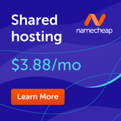 Shared hosting at just $3.88/mo!