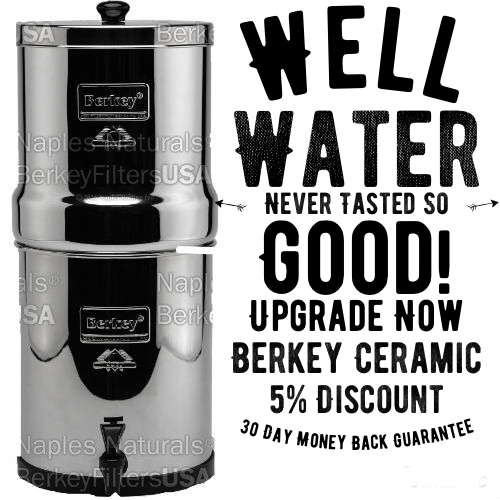 berkey ceramic water filter for well water