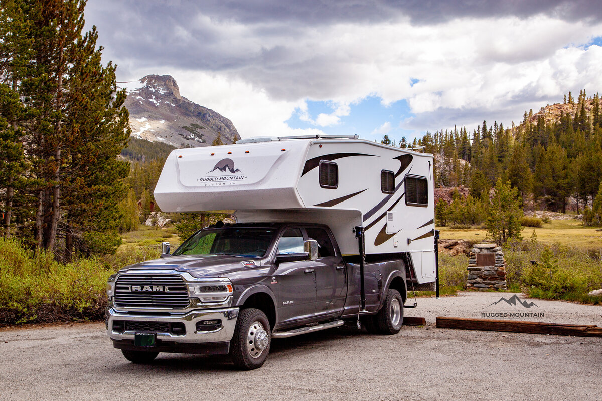 Truck Campers, Travel Trailers and Toy Haulers Rugged Truck Campers ...