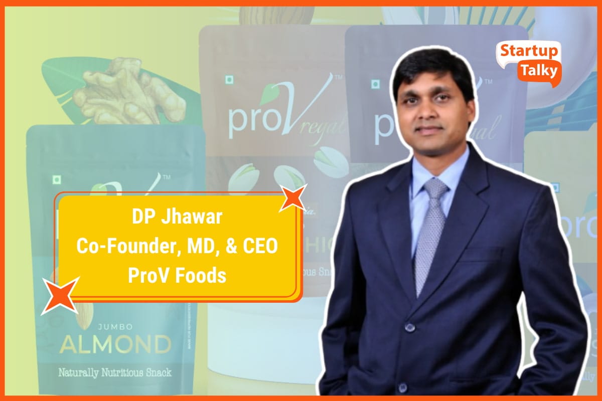 DP Jhawar, Co-Founder, CEO, and MD, ProV Foods