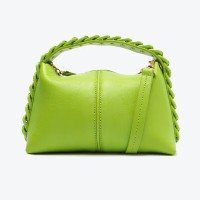 BOLSA MINI HOBO VERDE SCHUTZ RANDALL COURO