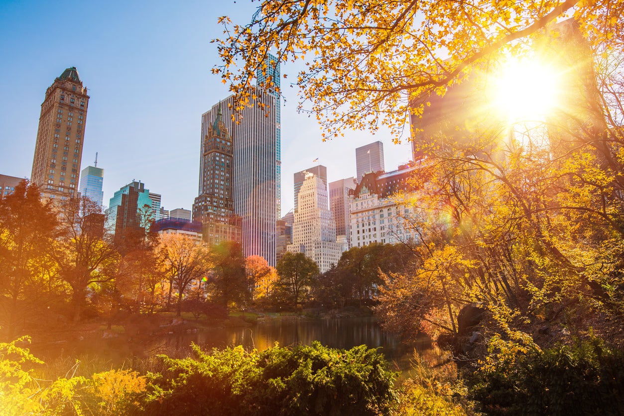 New York’s Central Park in autumn