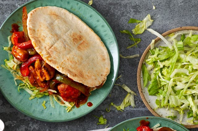 <p>Mix up your fajita game with pitta pockets </p>