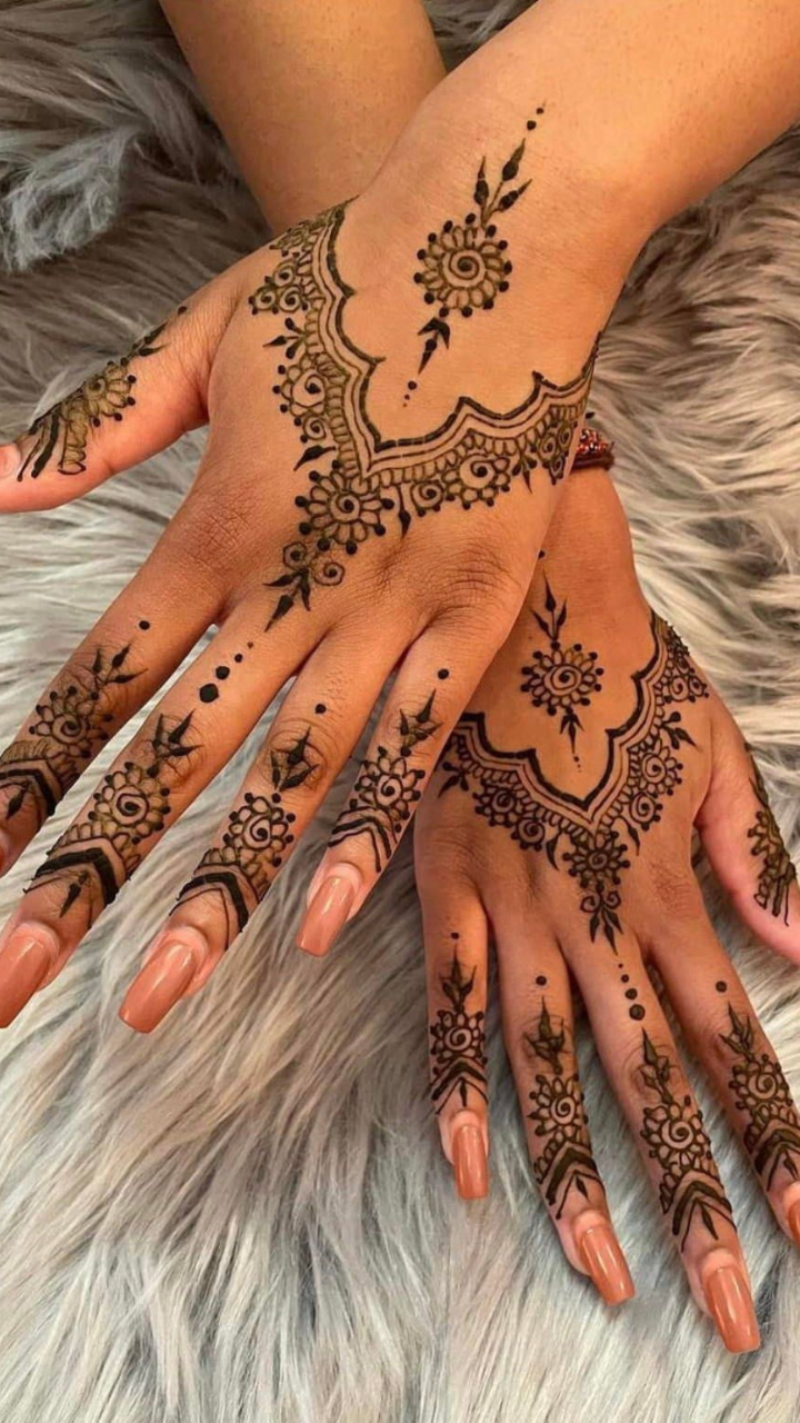 Simple Mehndi Design | Latest hand mehndi designs for girls ...