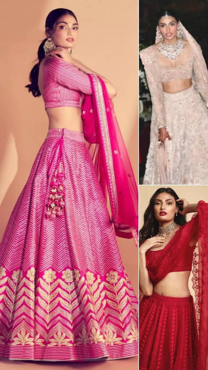 Lehenga Designs: Bridal Wedding Lehenga, Lehenga Blouse; Athiya ...