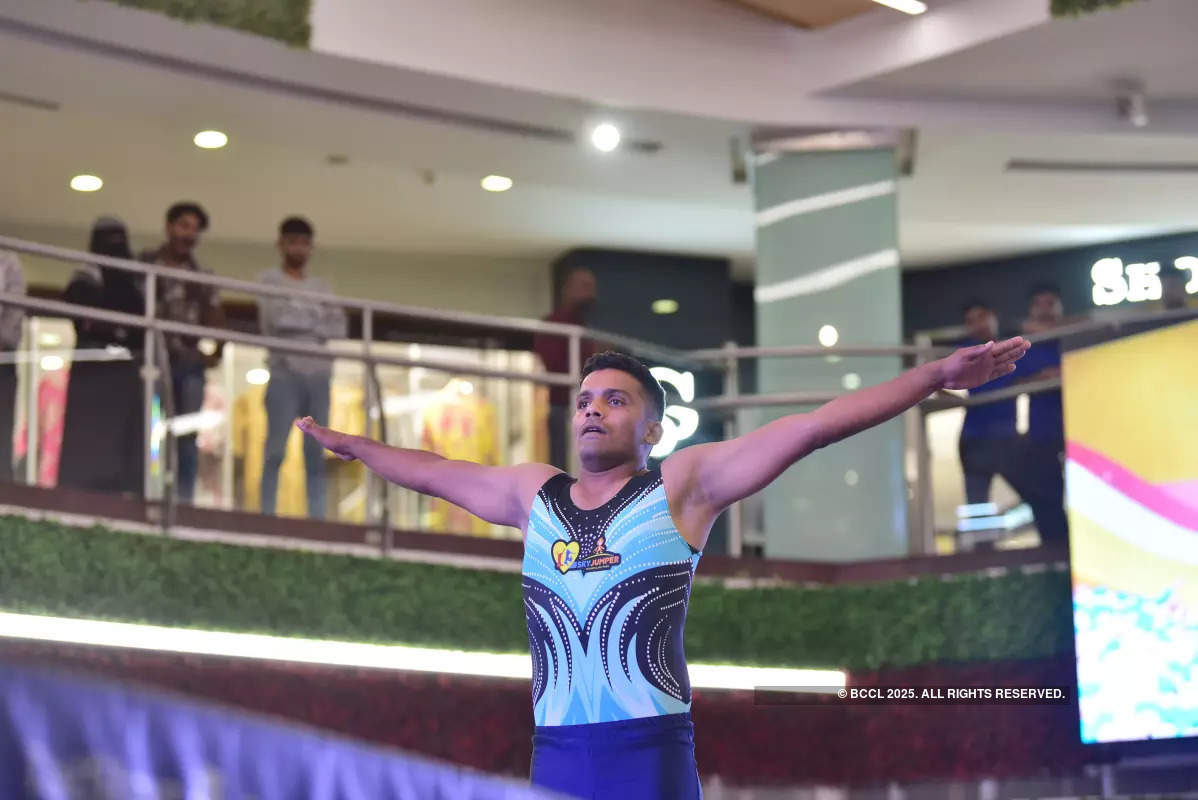 ​Event in Bengaluru puts the spotlight on India's budding trampolinists