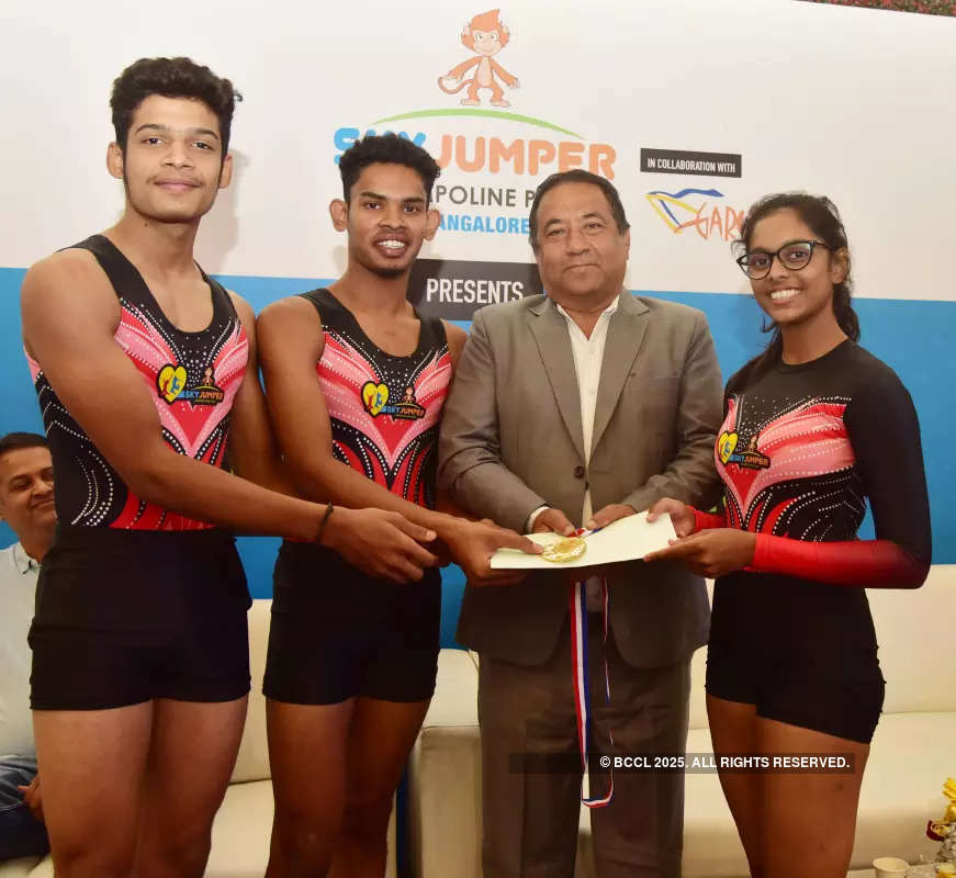 ​Event in Bengaluru puts the spotlight on India's budding trampolinists