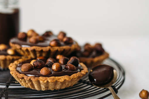 Chocolate Hazelnut Tarts