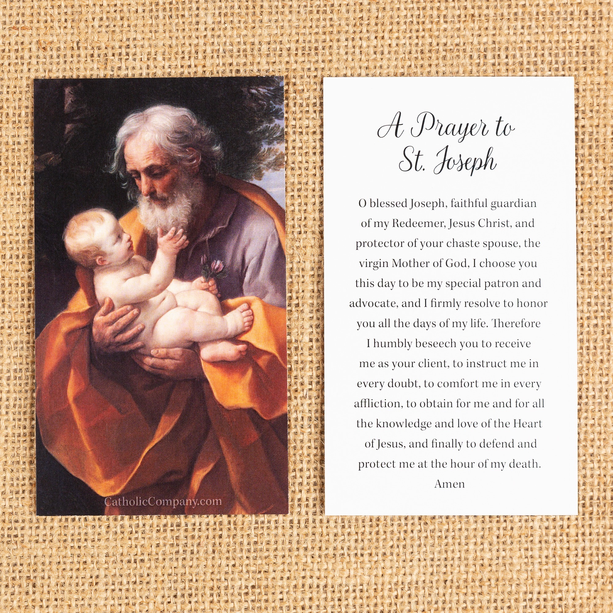 Printable Prayer To St Joseph