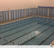 A 25m, six lane pool is included