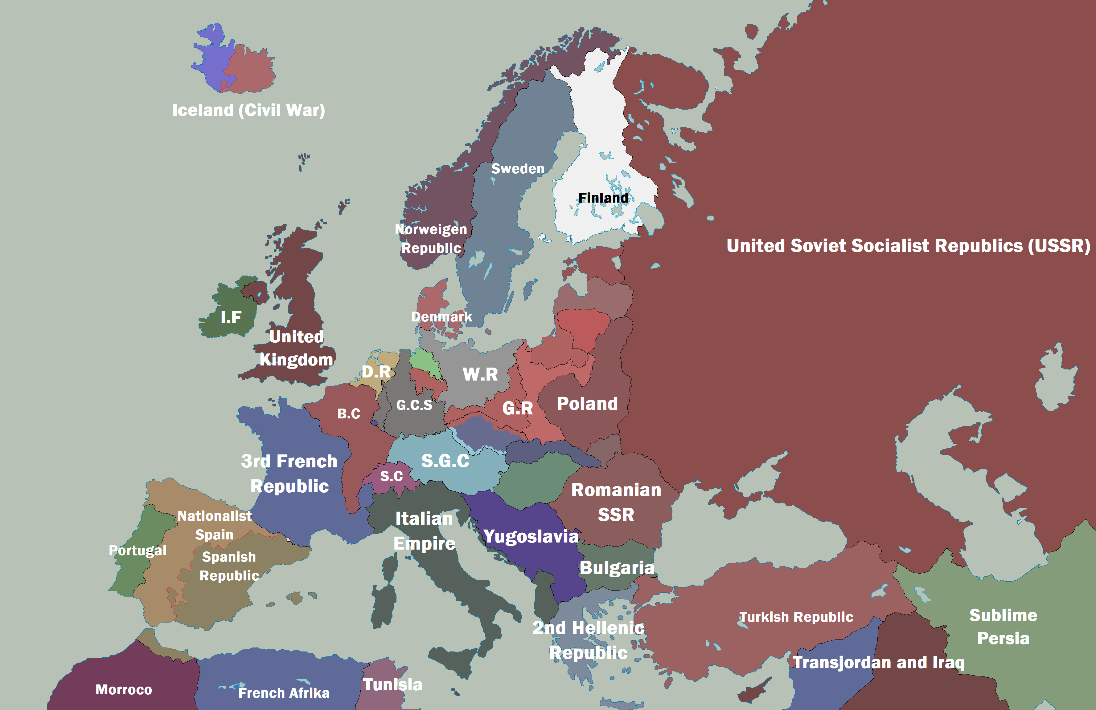 How Does This Alternate History Map Look? | Fandom