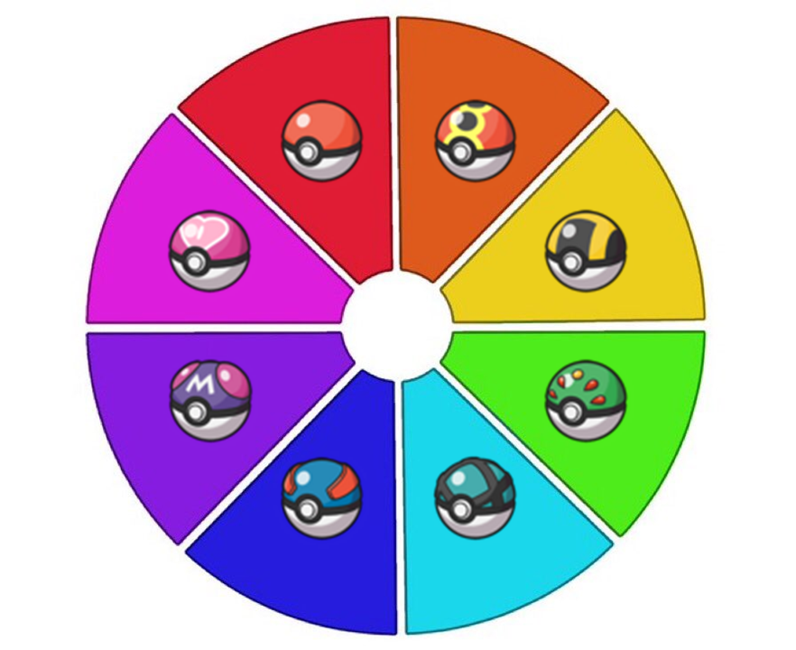 Color Wheel Challenge of Poke Ball | Fandom