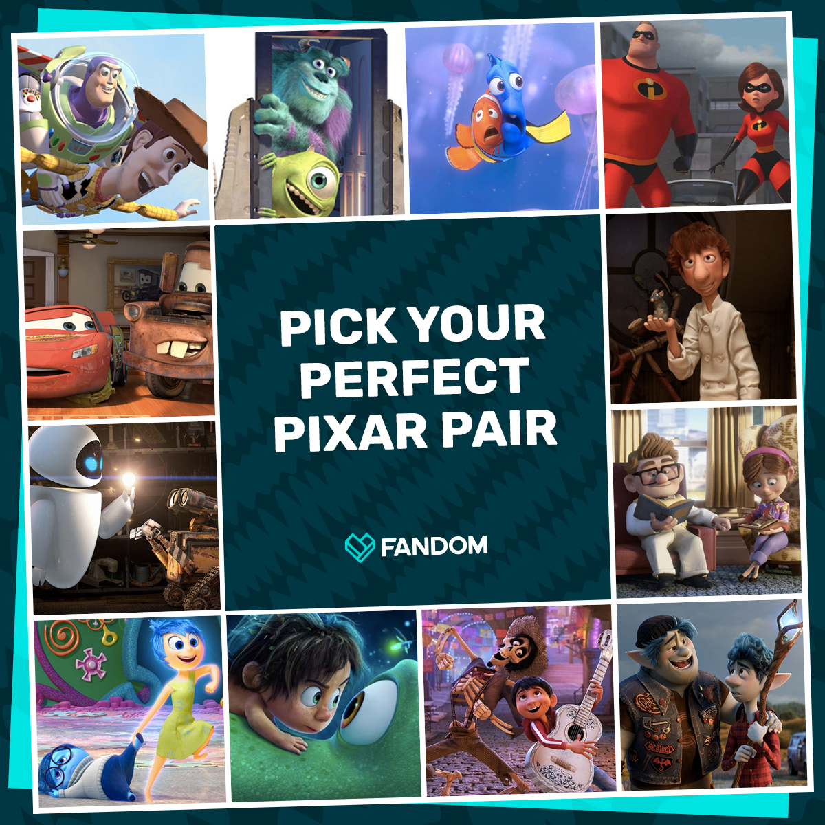 Which Pixar buddies get your vote? | Fandom