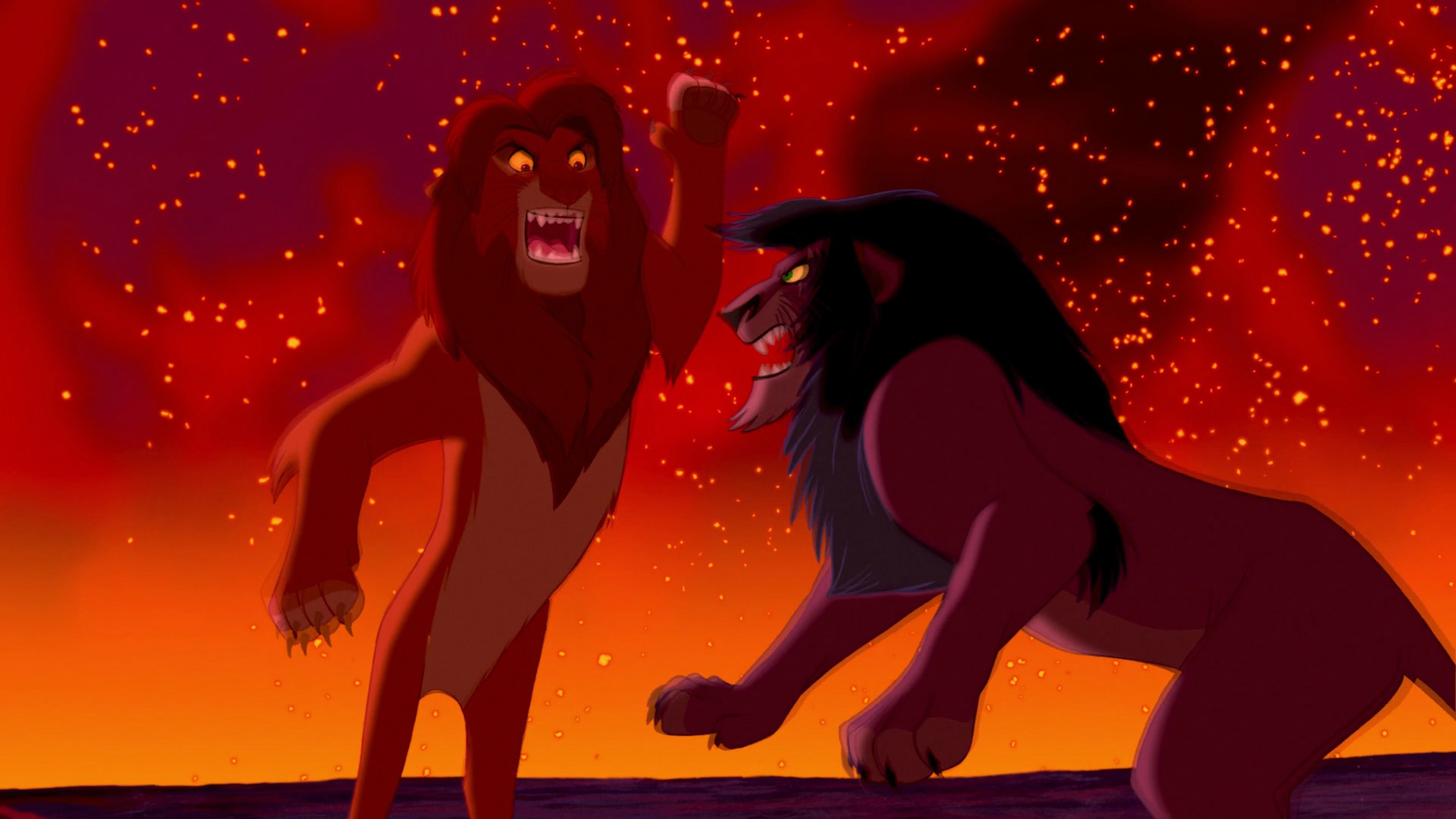 Lion King Simba Vs Scar