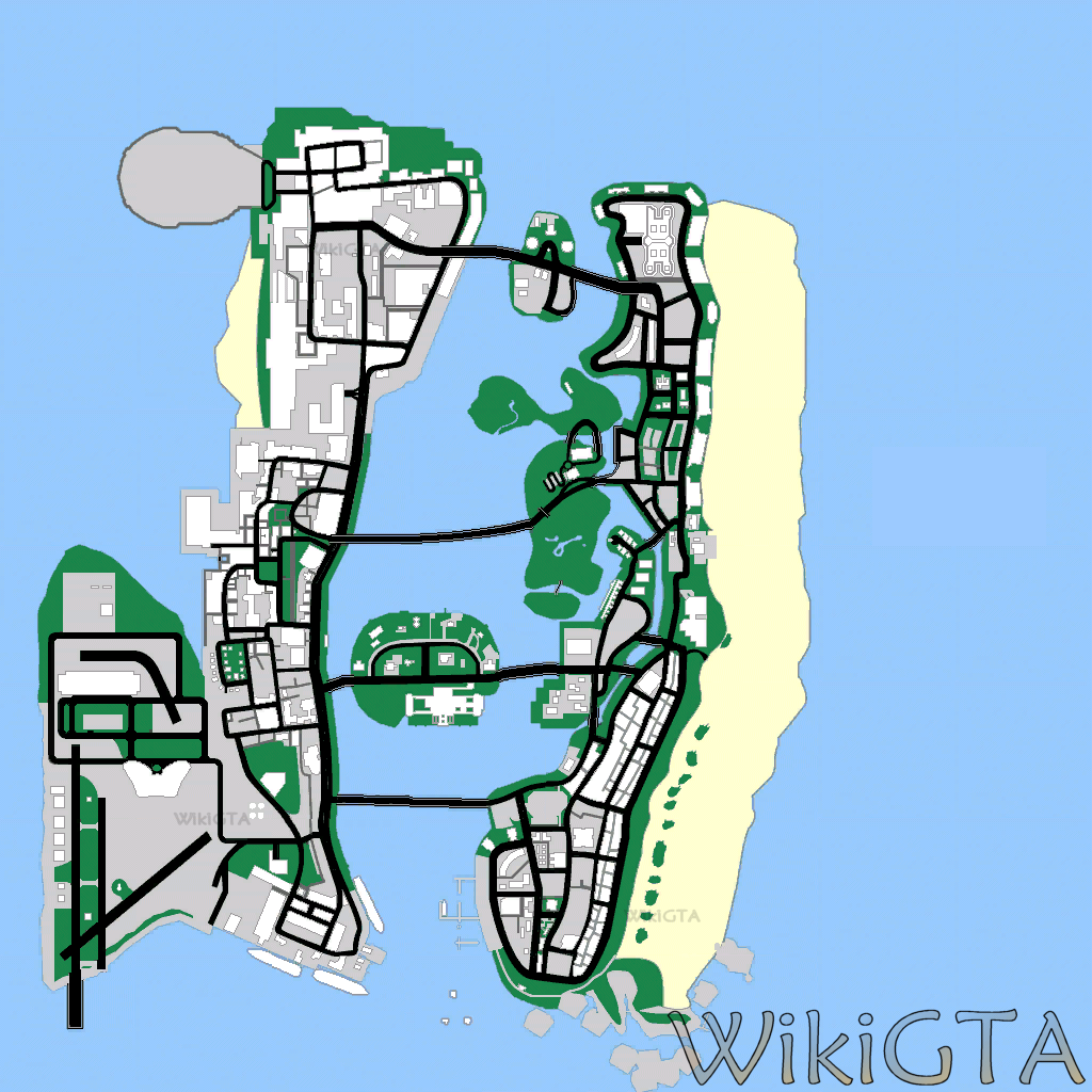 Maps (GTA Vice City) - WikiGTA - The Complete Grand Theft Auto Walkthrough