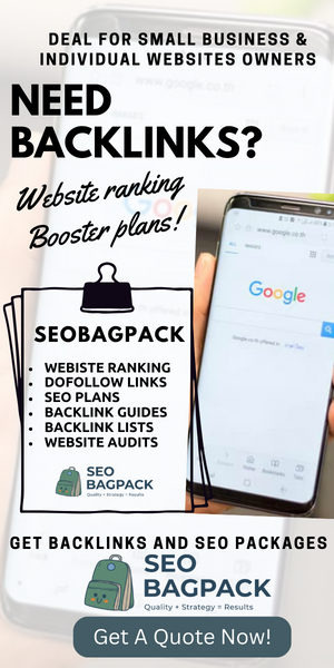 High DA Backlinks SEO Packages | Link Building Packages | SeoBagpack