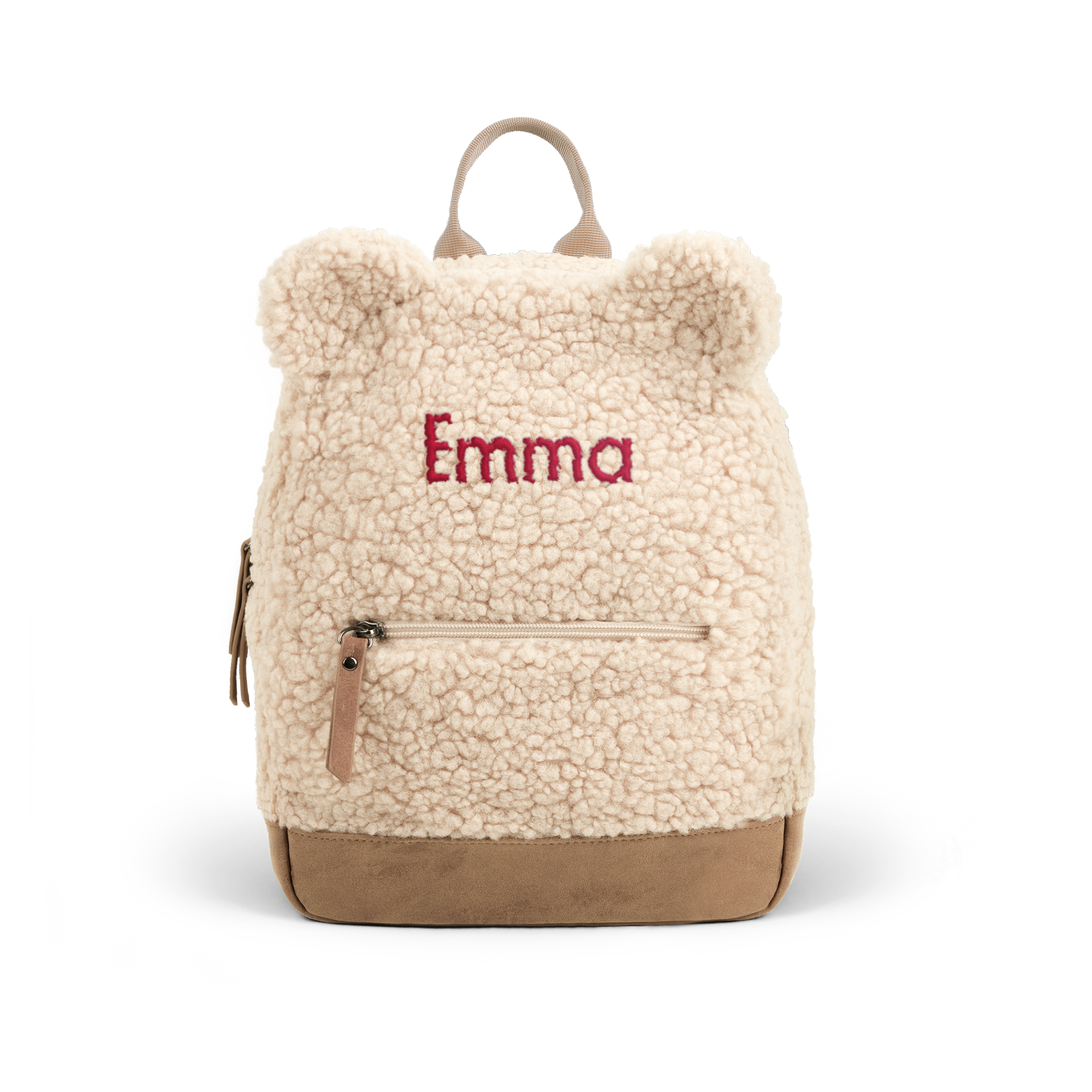 Personalised teddy backpack - Beige