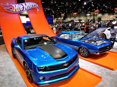 A Hot Wheels edition of the Chevrolet Camaro will go on sale early next year. 