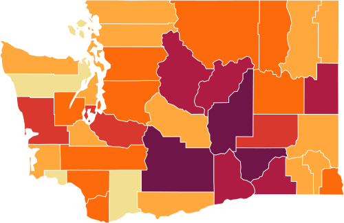 Washington Coronavirus Map and Case Count - The New York Times