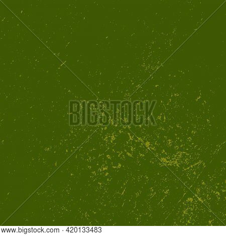 Gren Grunge Square Texture For Your Design