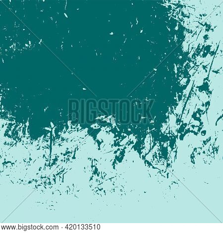 Gren Grunge Square Texture For Your Design