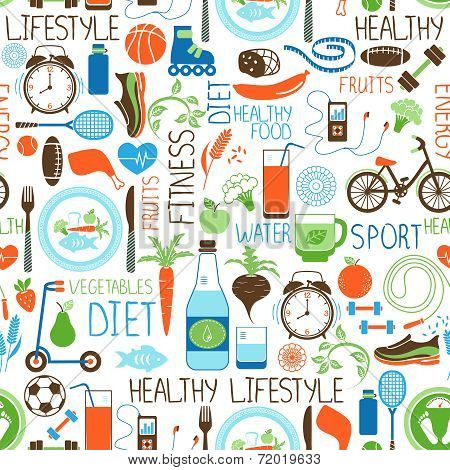 Sport, Diet and Fitness pattern