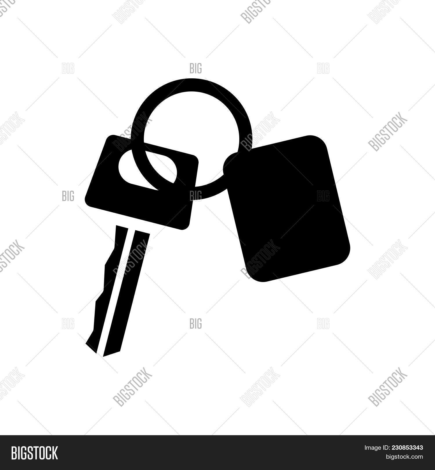 Car Key Vector Icon Vector & Photo (Free Trial) | Bigstock