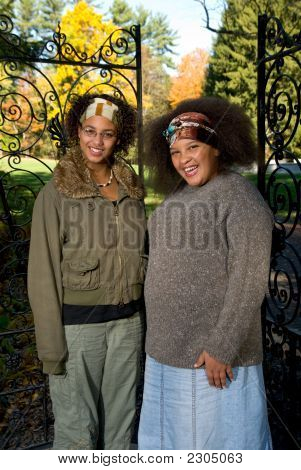 African American Teen Girls