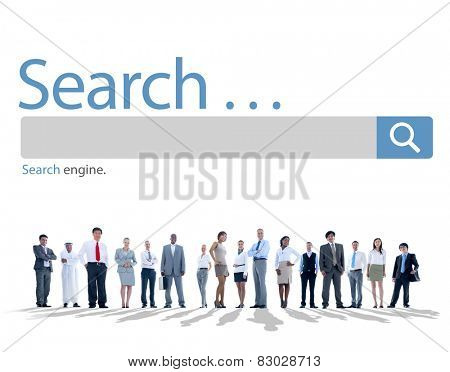 Search Browse Find Internet Search Engine Concept